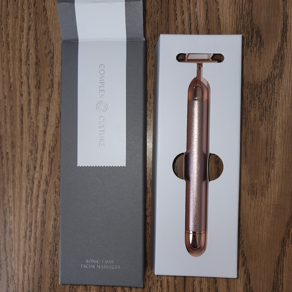 T-bar facial massager - Picture 2 of 4